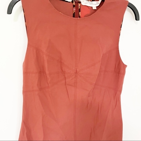 Diane von Furstenberg Elio Midi Business Casual Cocktail Dress Size 4 *Flaw* - Picture 4 of 9